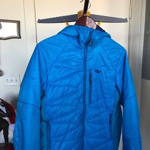 Outdoor Research blue Cathode Hoody
